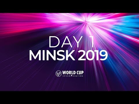 LIVE 🔴 | Day 1 | World Cup Minsk 2019 | #SpeedSkating