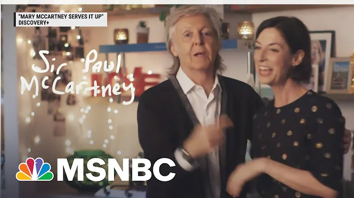 Mary McCartney Cooks Vegan Specialties With Friend...