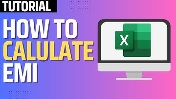 How To Calculate EMI in Excel (Step By Step)