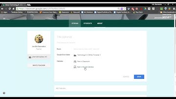 Google Classroom Calendar Integration