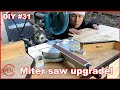 How to make a zeroclearance insertupgrading my makita miter saw and maintenancediy31