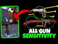 All gun headshot sensitivity new update 