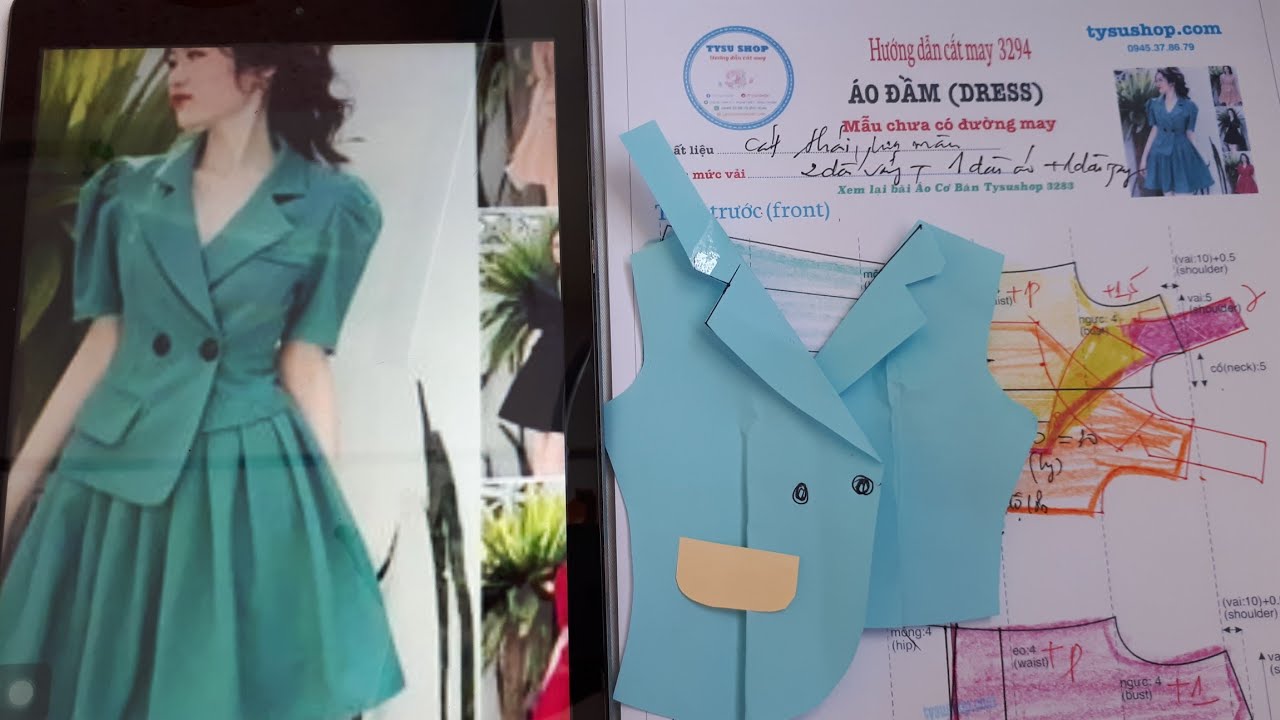 How To Draft Basic Bodice Pattern With Darts For BEGINNERS #3295 - YouTube