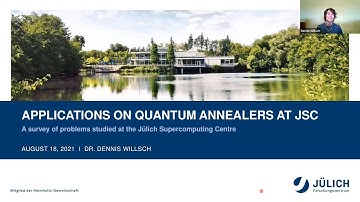 [4DQV Lecture Series] Applications on Quantum Annealers at JSC