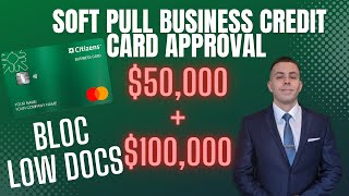 How to get a $50,000 Soft Pull Business Credit Card and $100,000 Low Doc BLOC screenshot 3