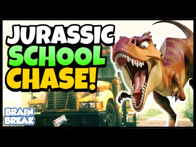 Jurassic School Chase | Brain Break | GoNoodle | Just Dance - YouTube