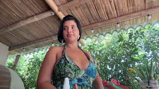 Alejandra Quiroz En La Cocina De Su Casa De Campo