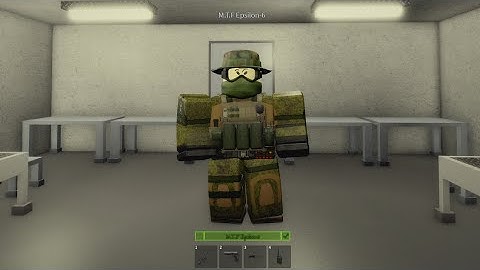 Roblox SCP M.T.F Epsilon-6 "Village Idiots" Operator (Avatar Build)