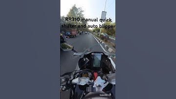 RR310 quick shifter and auto blipper