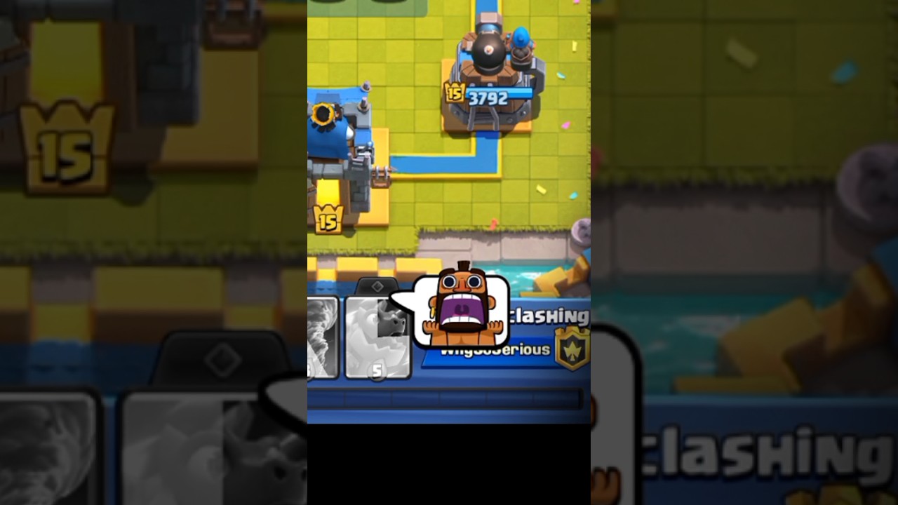 bro use skeleton against Goblin Spell = Panic Mode! ⚡😂