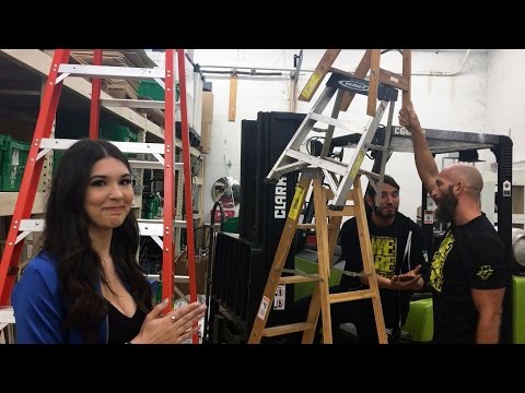 #DIY readies for Ladder Match at TakeOver: Chicago with a visit to the hardware store
