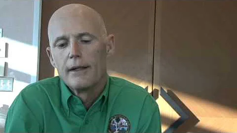 Gov. Rick Scott is asked about death warrants, serial killer David Alan Gore