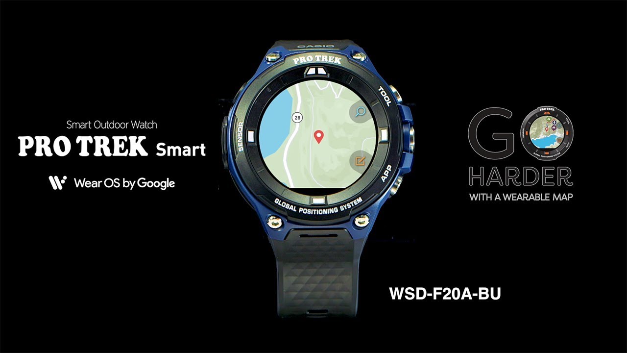 Casio Pro Trek Smart Wsd F20a Promotion Movie Youtube