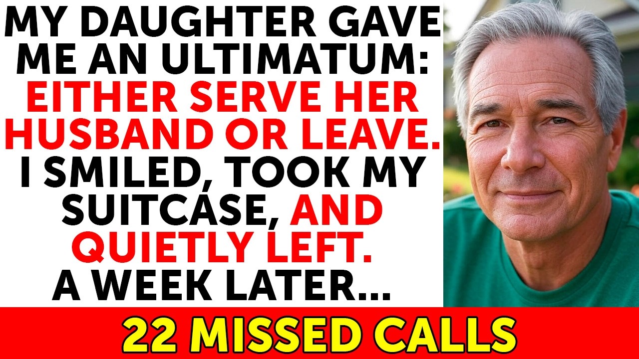 Дочь поставила мне ультиматум: либо служить мужу, либо уходить. Я улыбнулась и схватила чемодан.