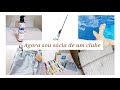 VLOG: COMPRANDO UM MOP/ ROUPA DE CAMA NOVA/ FUI AO CLUB