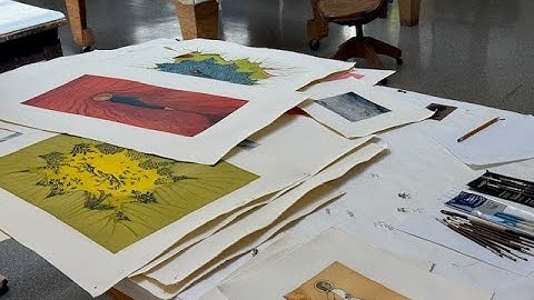 Rupy C. Tut at Crown Point Press, 2024 (4 minutes)