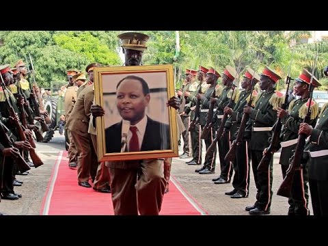 Burundi pays final tribute to former president Bagaza