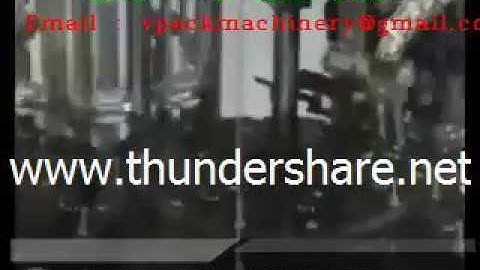 Rotary filling cum ROPP Cap sealing machine (MONOBLOCK) By V-PACK MACHINERY