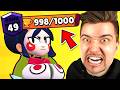 HARD PUSH KAZE NA 1000 TROPHY! | Brawl Stars