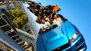 I Rode Fast & Furious: Hollywood Drift for the FIRST TIME! Full POV Universal Studios Hollywood!