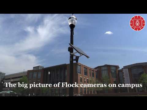 The big picture of Flock cameras on campus