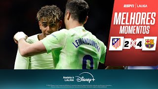 Thumbnail for BARCELONA CONSEGUE VIRADA ÉPICA CONTRA O ATLÉTICO DE MADRID e segue voando em LALIGA