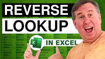 Excel #1000 - Dueling Excel Excel Reverse Lookup - VBA vs. Complex Formulas! Episode 1000