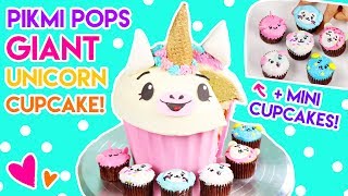 How to Make a GIANT Unicorn Pikmi Pops Cupcake!