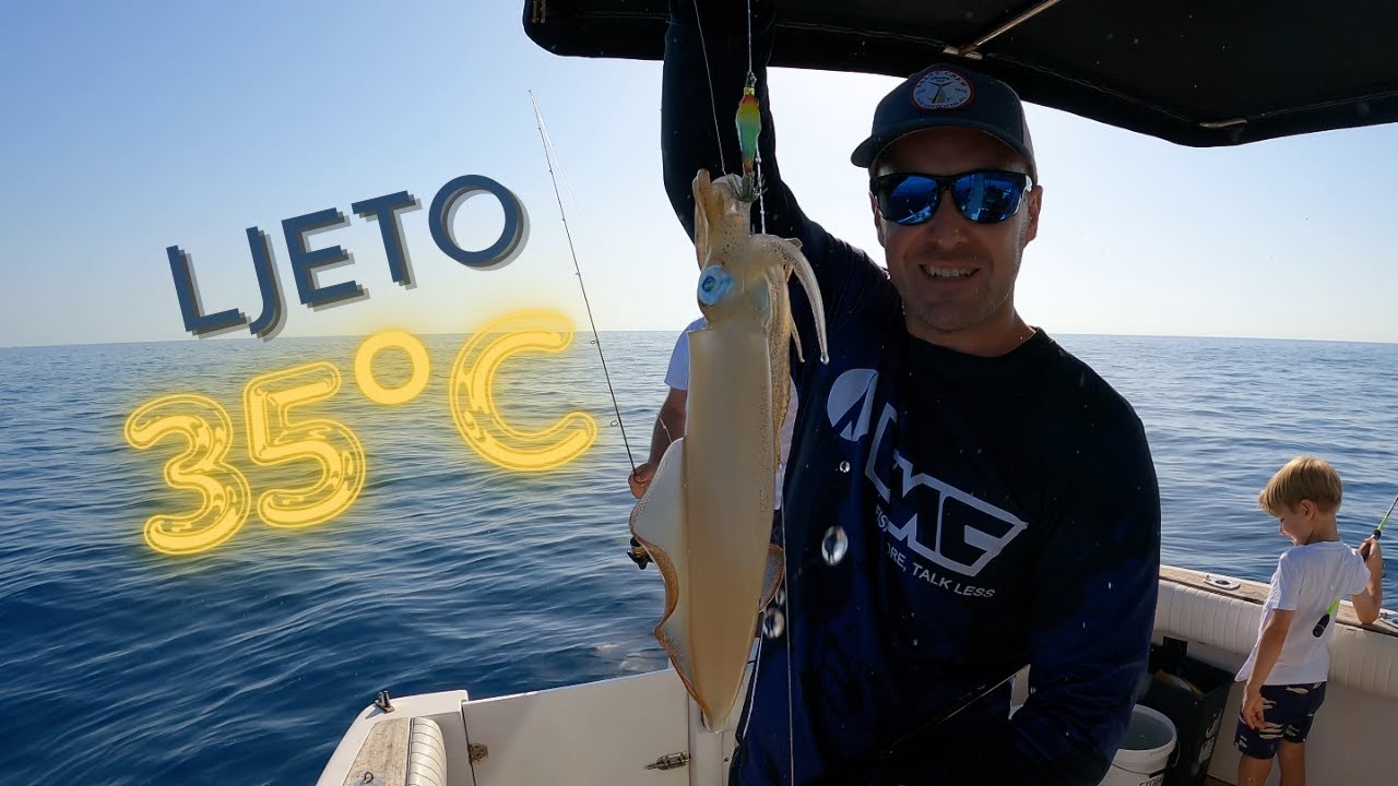 KAKO: LOVITI LIGNJE LJETI 🦑