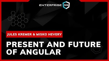 Keynote – Present and Future of Angular | Jules Kremer & Misko Hevery | EnterpriseNG 2020 #ngconf