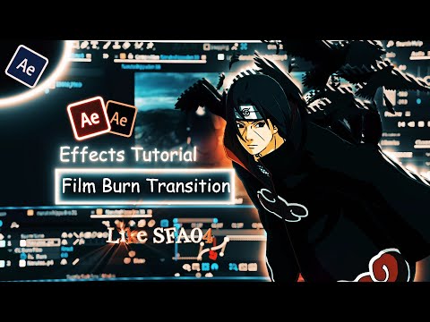 Film Burn Transition in After Effects | AMV Tutorial