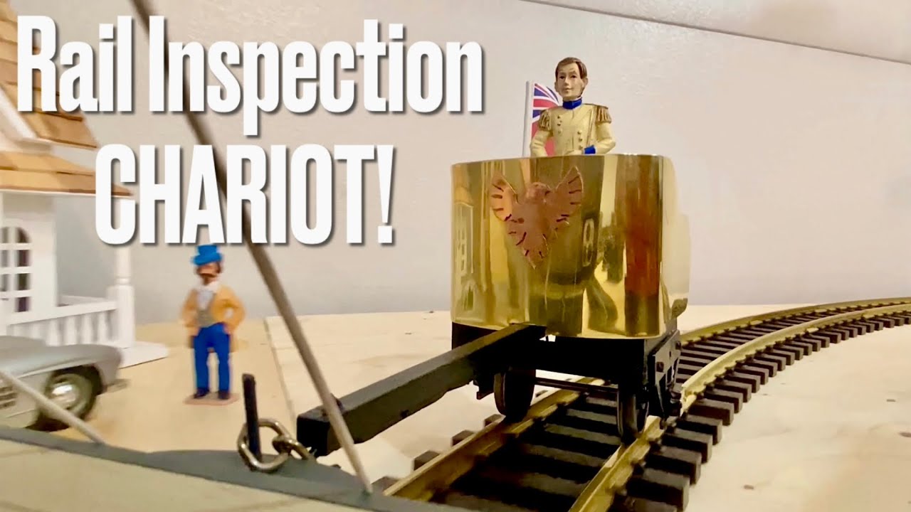 Casselman ON: A fun Rail Inspection CHARIOT fit for a King! (Like/sub/comment/share) 