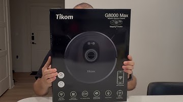 $108 Tikom G8000 Robot Vacuum and Mop Unboxing 