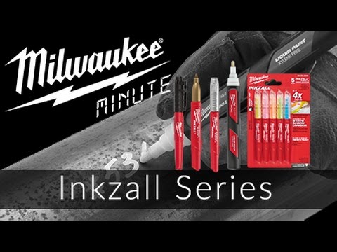 Milwaukee Inkzall and Sharpie Pro Markers Review and Comparison