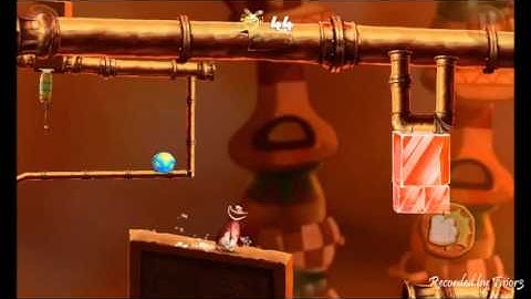 Rayman Fiesta Run Level 13 Inside or on the terrasse Walkthrough PERFECT 100%