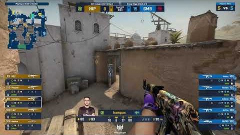 NAFANY VACSHOT!! - NIP VS Gambit - IEM COLOGNE 2021 - CSGO