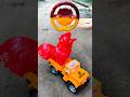 New remote control small cock and rc truck test🔥 #shorts #truck