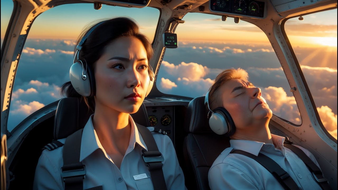 The Student Pilot Froze at 10,000 Feet — Then Her Instructor Passed Out