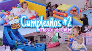 🎂🥳CUMPLEAÑOS #2 DE EMILY *vlog de la fiesta* | Sofi Muñoz