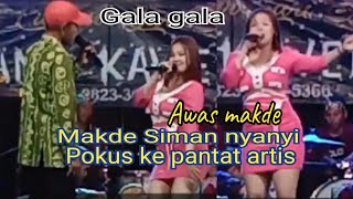 Merinding! Pak de Siman Nyanyi Pokus ke Pantat artisnya - MIAREFA FADILA - hahaha-Lagu GALA GALA