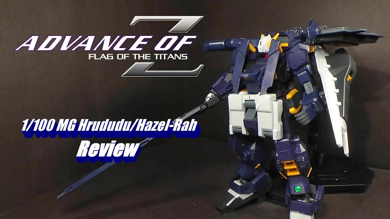 P-Bandai 1/100 MG G-Parts (Hrududu)/Hazel-Rah Review - YouTube