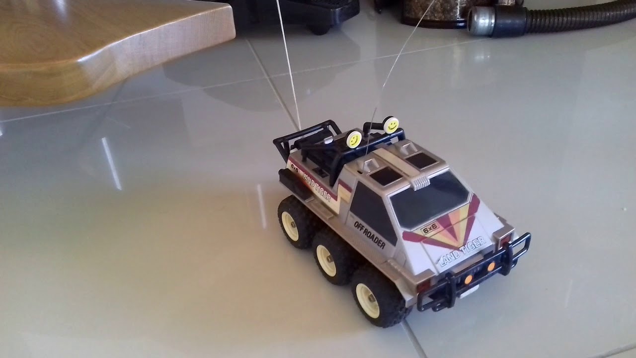 1983. RC Nikko 6x6 Land Tiger Winch Off Roader Vintage - YouTube