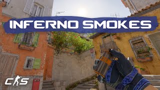 CS2 Inferno - EVERY T-Side Inferno Smoke in UNDER 5 MINUTES!