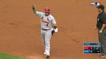 STL@CHC: Cards take an early lead on Molina