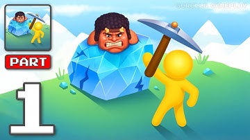 Frozen Glacier - Gameplay Walkthrough Part 1 - Conquer The Frozen Land (iOS, Android)