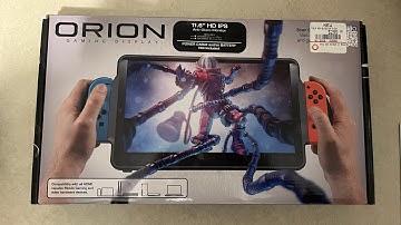 Unboxing Orion by Up-Switch fully integrated Nintendo Switch portable HD 11.6 inch IPS Monitor