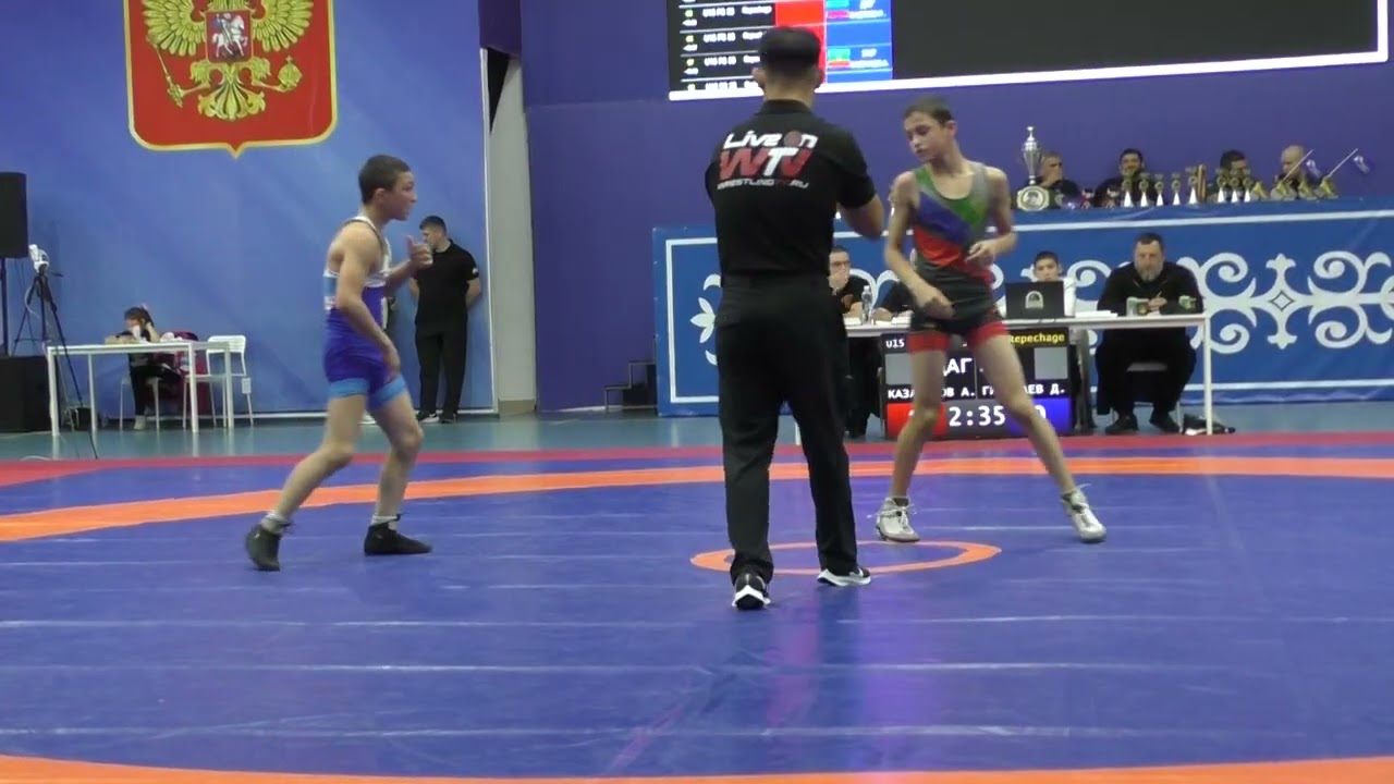 Алим Казанатов (Дагестан) - Давид Гиголаев (РСО-Алания)