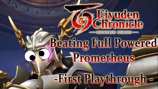 Eiyuden Chronicles : 100 Heroes Boss Fight || Beating Full-Powered Prometheus