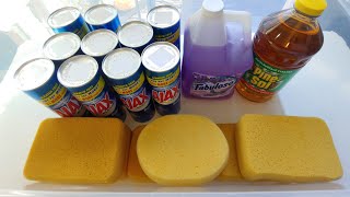 ASMR 10 Cans Ajax + Gallons Of PineSol + Fabuloso | EPIC SUDSY PASTE🤤