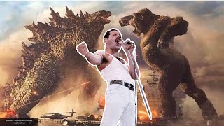 We Will Rock You ft. Godzilla and Monke